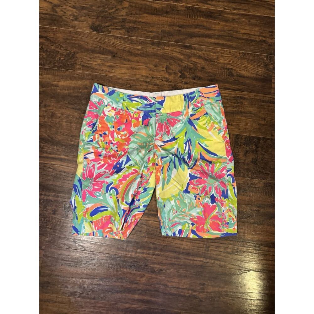Lilly Pulitzer Shorts Women’s Chipper Shorts Casa Banana Sz:2